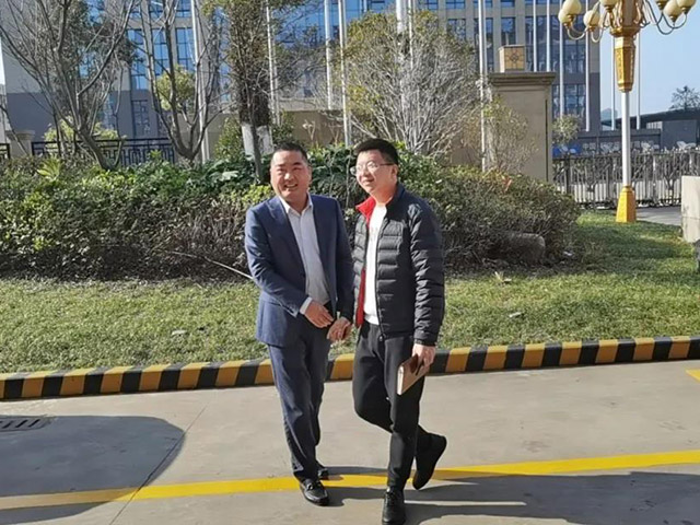 新春伊始，龙湾区空港管委会向导率队莅临集团走访慰问