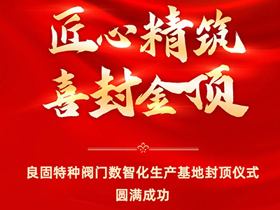 封顶大吉｜热烈庆祝云顶集团特种阀门数智化生产基地喜封金顶